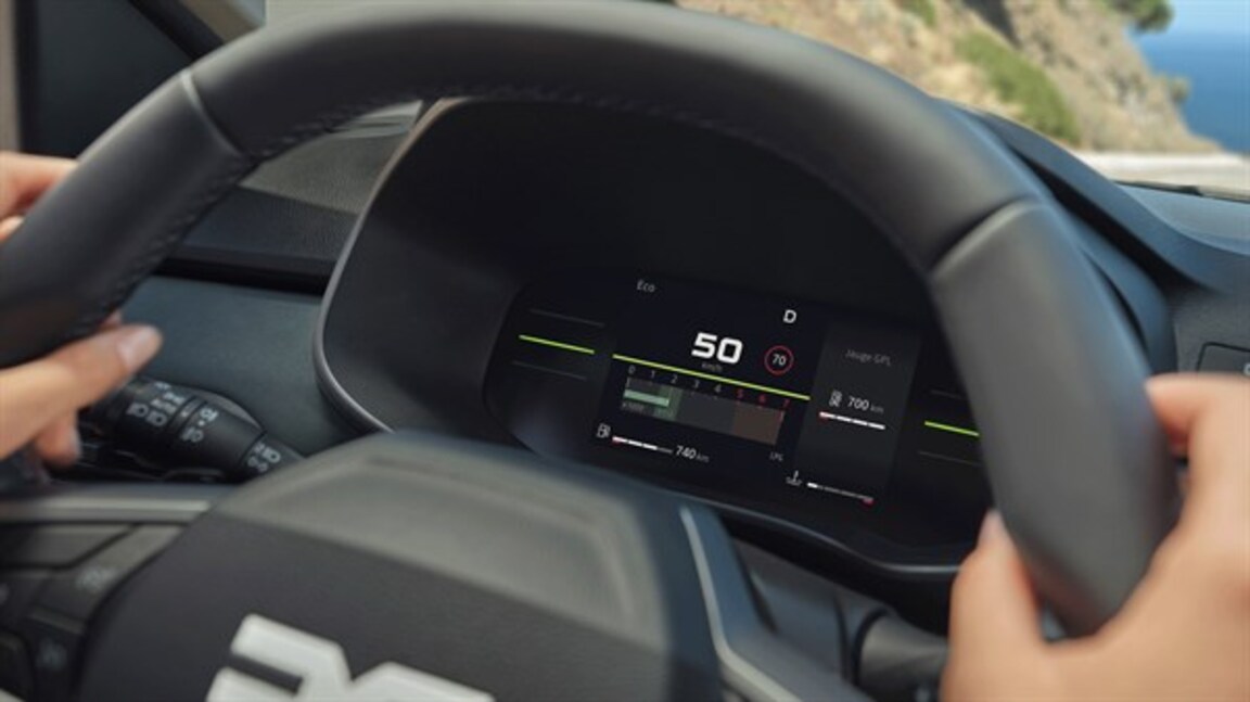 7'' digitaalne instrumendiklaster