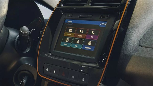 Dacia Spring täiselektriline navigatsioon multimeedia soodne elektriauto