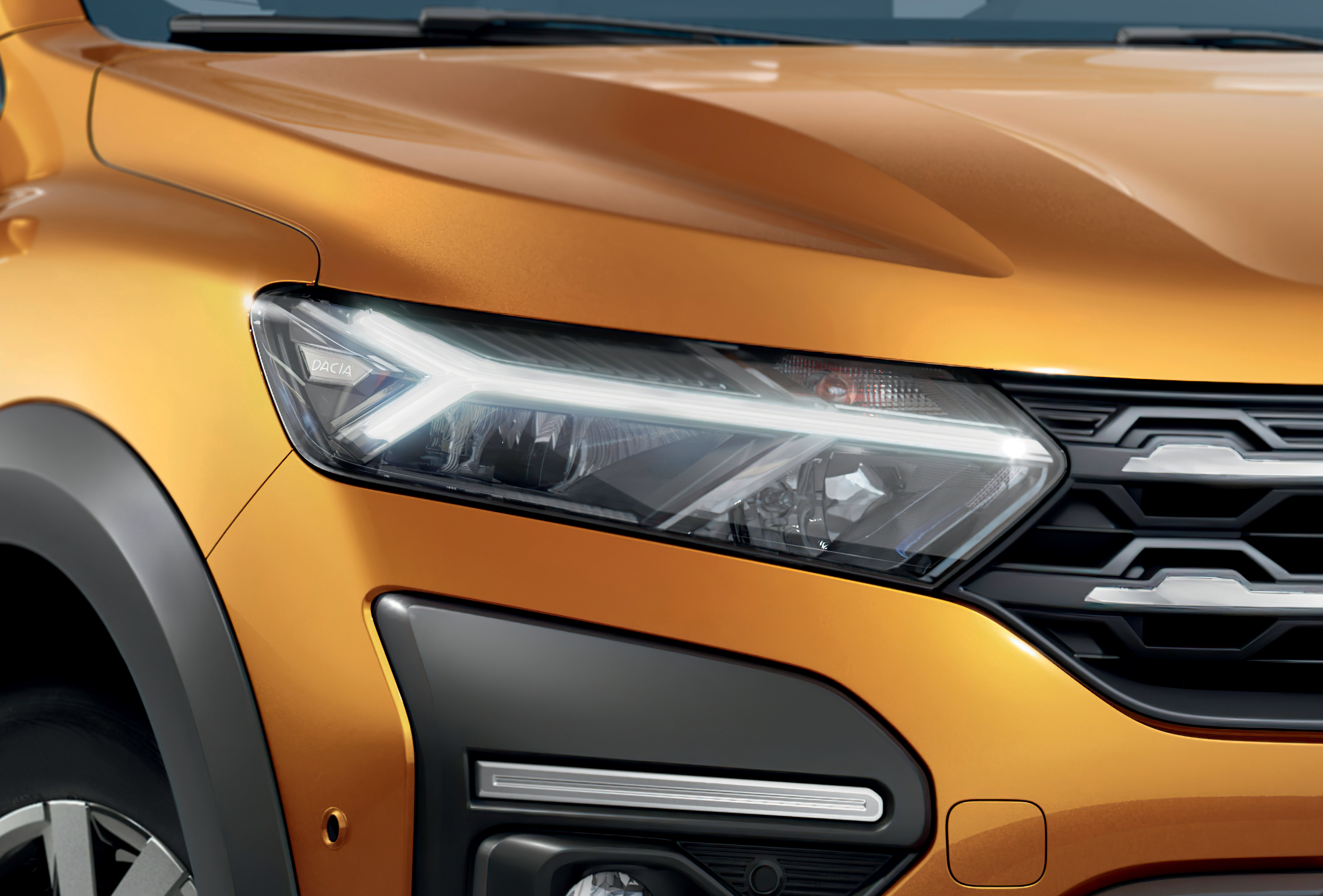 Dacia Sandero Stepway oranž LED-tuled soodne ökonoomne 