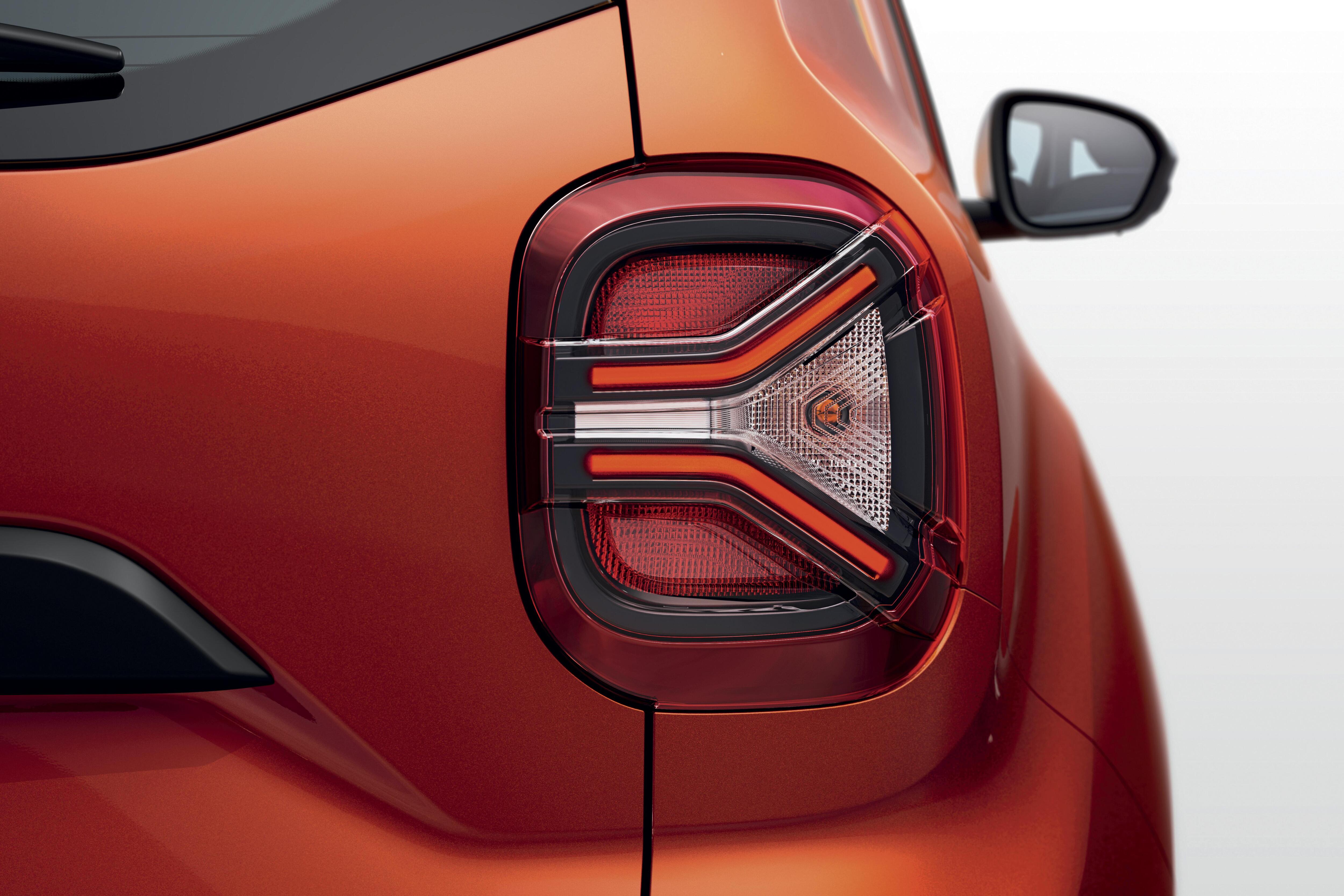 Oranž Dacia Duster LED tuled taga kere väliskujundus