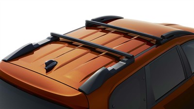 Uus Dacia Jogger oranz kohandatavad katusereelingud